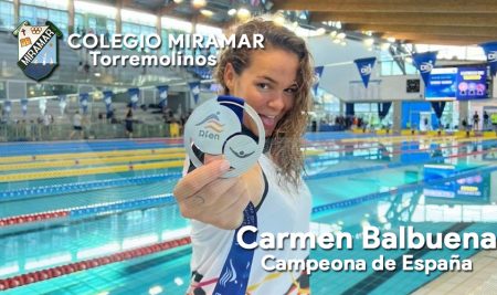 Carmen Balbuena, campeona de España absoluta en 100 metros mariposa